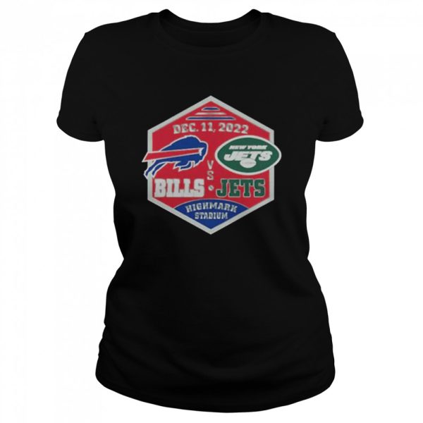 Buffalo Bills Vs New York Jets Dec 11 2022 HIghmark Stadium Shirt