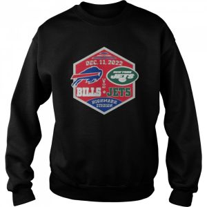 Buffalo Bills Vs New York Jets Dec 11 2022 HIghmark Stadium Shirt 4