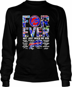 Buffalo Bills love forever all legends all signatures shirt 3