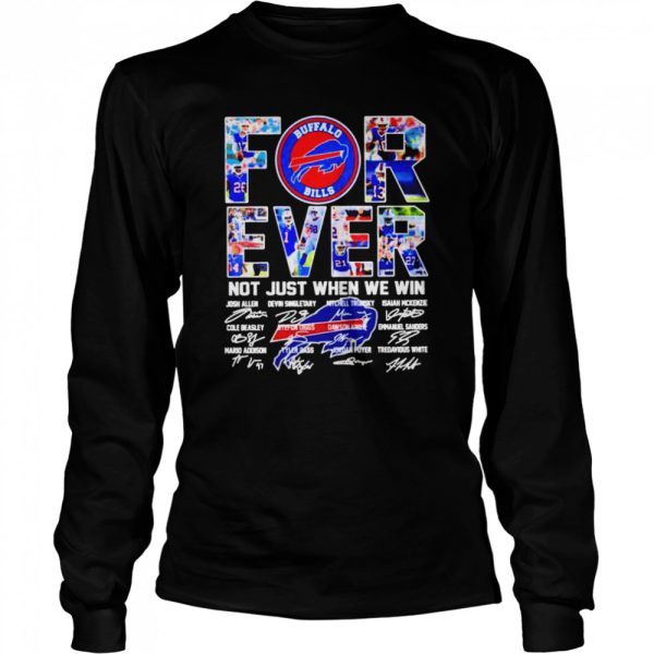 Buffalo Bills love forever all legends all signatures shirt