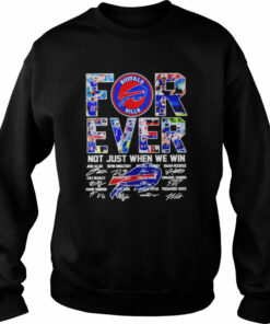 Buffalo Bills love forever all legends all signatures shirt 4