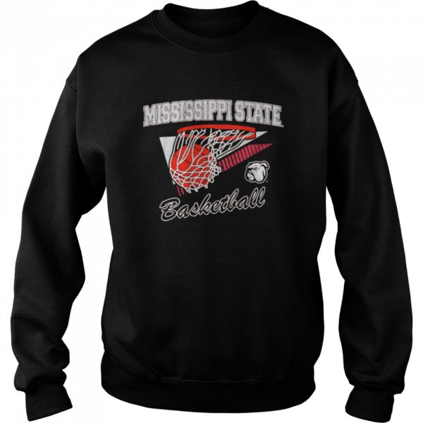 Bulldogs with Mississippi State Basketball shirt