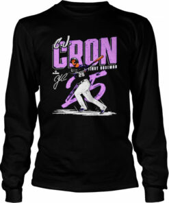 C.J. Cron Colorado Chisel Baseball Signatures Shirt 2 CJ Cron Colorado Chisel Baseball Signatures Shirt 3