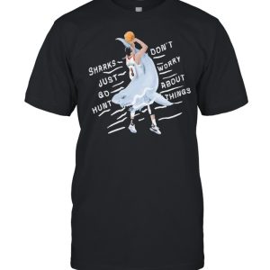 CJ McCollum sharks just go hunt don’t worry about things shirt