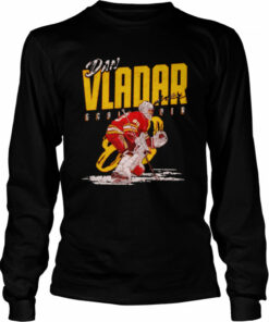 Calgary Flames Dan Vladar goalder signature shirt 2 Calgary Flames Dan Vladar goalder signature shirt 3