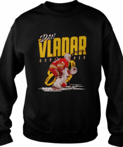 Calgary Flames Dan Vladar goalder signature shirt 3 Calgary Flames Dan Vladar goalder signature shirt 4