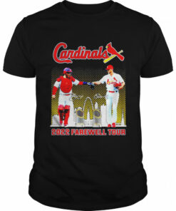 Cardinals 2022 farewell tour signatures shirt 1