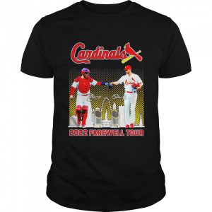 Cardinals 2022 farewell tour signatures shirt