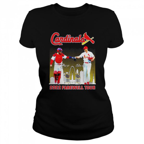 Cardinals 2022 farewell tour signatures shirt