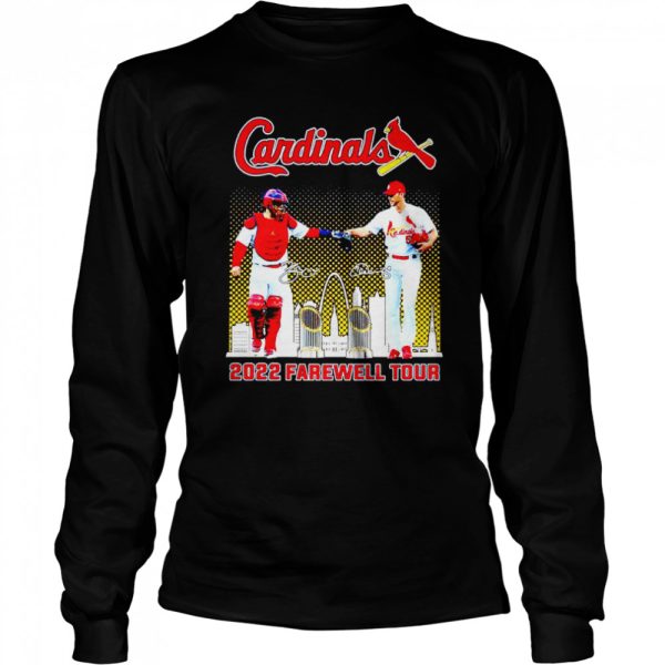 Cardinals 2022 farewell tour signatures shirt