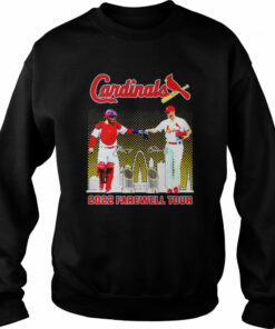 Cardinals 2022 farewell tour signatures shirt 4