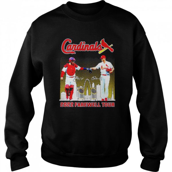 Cardinals 2022 farewell tour signatures shirt