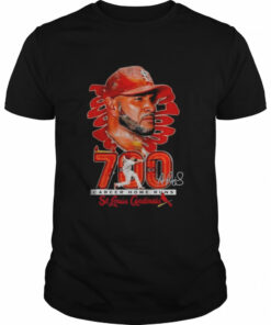 Career Home Runs Albert Pujols St Louis Cardinals Signature 2022 Shirt 1