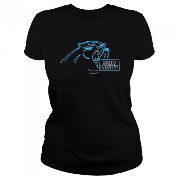 Carolina Panthers NFL Bud Light shirt