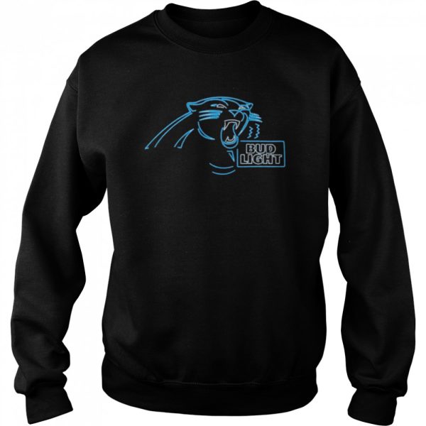 Carolina Panthers NFL Bud Light shirt