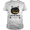 Cat as a pumpkin Womens Rolled TShirt
