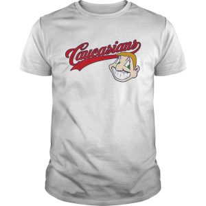 Caucasians Indians parody shirt