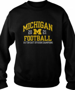 Champion University of Michigan Football Youth Navy Big Ten East Division Champs Shirt 4