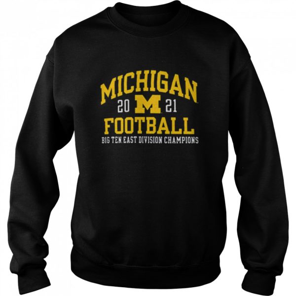 Champion University of Michigan Football Youth Navy Big Ten East Division Champs Shirt