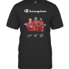 Champions Liverpool Football Club Player Signatures T-Shirt