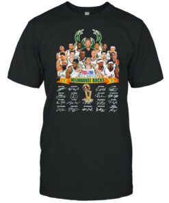 Champions Milwaukee Bucks 2021 NBA Shirt 1