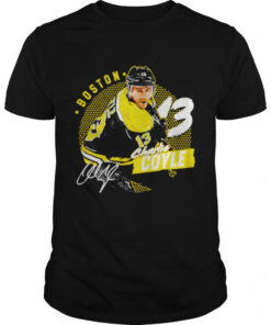 Charlie Coyle Boston Dots signature shirt 1