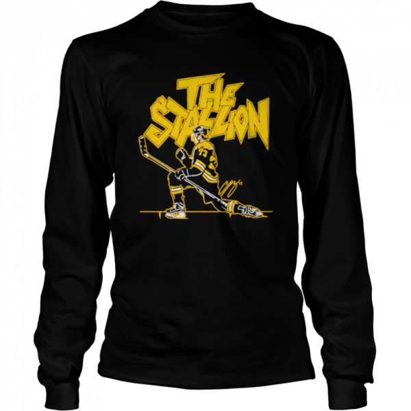 Charlie Mcavoy The Stallion Boston Bruins signature shirt