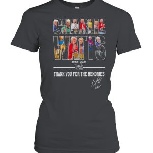 Charlie Watts 1941 2021 thank you for the memories signature shirt