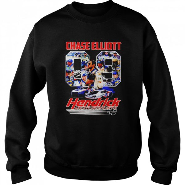 Chase Elliott 09 Hendrick Motorsports signature shirt