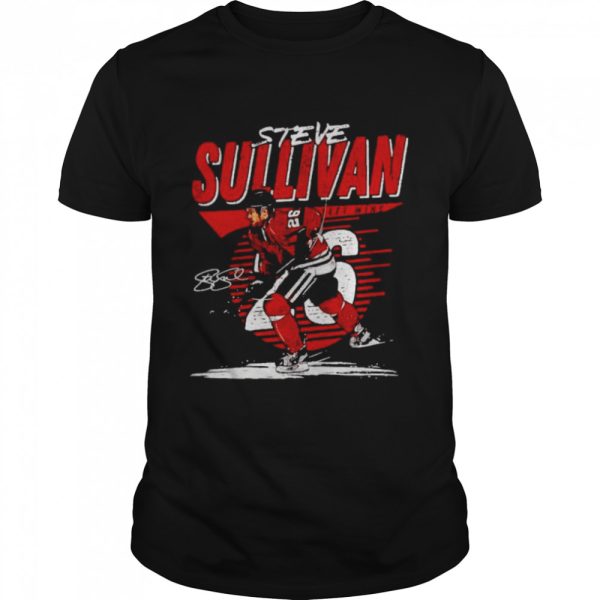 Chicago Blackhawks Steve Sullivan left wing signature shirt