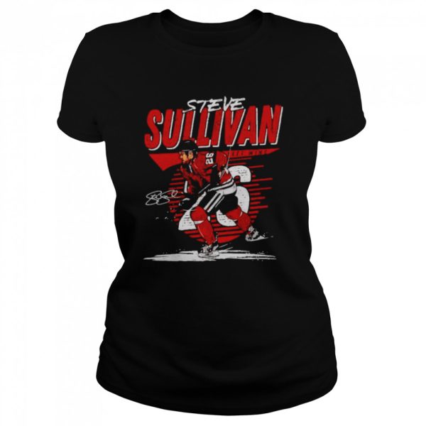 Chicago Blackhawks Steve Sullivan left wing signature shirt