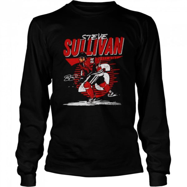 Chicago Blackhawks Steve Sullivan left wing signature shirt