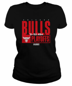 Chicago Bulls 2022 NBA Playoffs Dunk T-shirt 1 Chicago Bulls 2022 NBA Playoffs Dunk T shirt 2