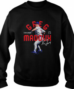 Chicago Cubs Greg Maddux arc signature shirt 3 Chicago Cubs Greg Maddux arc signature shirt 4