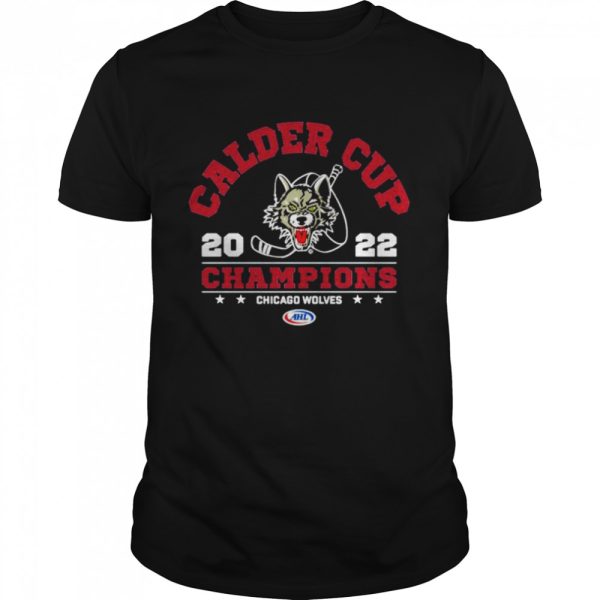 Chicago Wolves 2022 Calder Cup Champions shirt