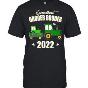 Children’s Big Brother 2022 Boys Tractor Siblings Son shirt