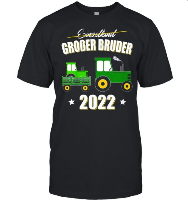 Children’s Big Brother 2022 Boys Tractor Siblings Son shirt