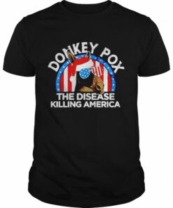 Christmas Donkey Pox the disease killing America shirt 1