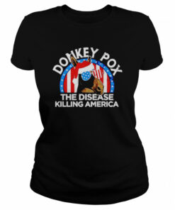 Christmas Donkey Pox the disease killing America shirt 2