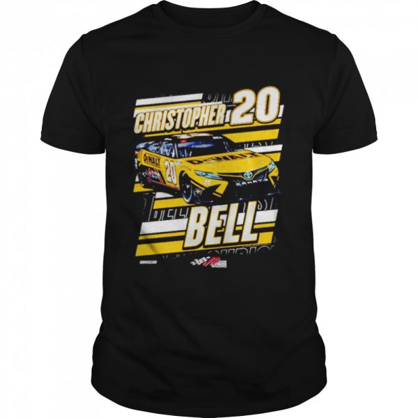 Christopher Bell Joe Gibbs Racing Team Collection Black DeWalt Chicane T-shirt