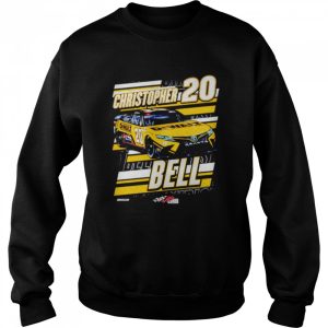 Christopher Bell Joe Gibbs Racing Team Collection Black DeWalt Chicane T shirt 4