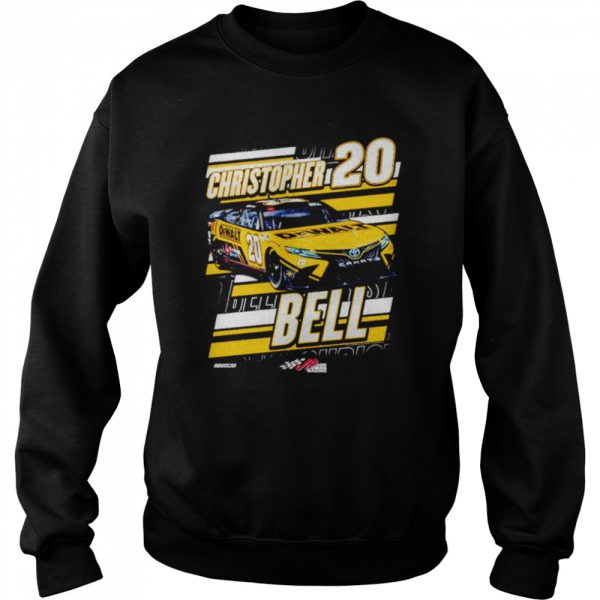 Christopher Bell Joe Gibbs Racing Team Collection Black DeWalt Chicane T-shirt