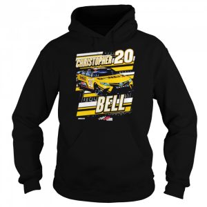 Christopher Bell Joe Gibbs Racing Team Collection Black DeWalt Chicane T shirt 5