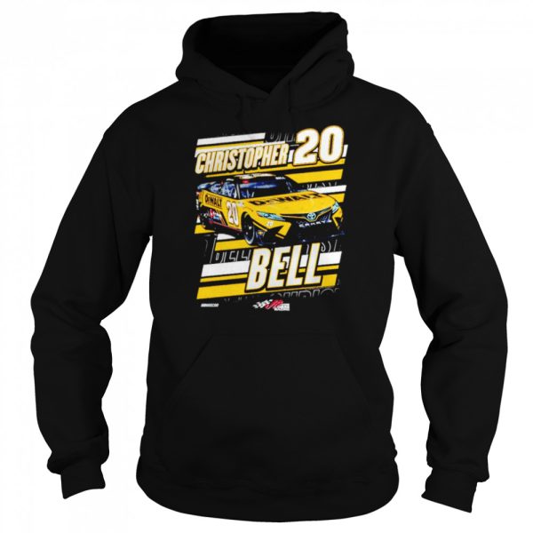 Christopher Bell Joe Gibbs Racing Team Collection Black DeWalt Chicane T-shirt