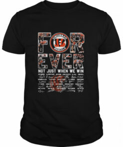 Cincinnati Bengals not just when we win signatures shirt 1