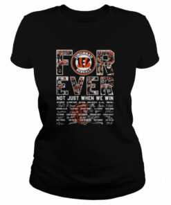 Cincinnati Bengals not just when we win signatures shirt 2