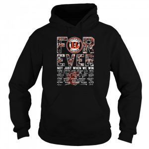 Cincinnati Bengals not just when we win signatures shirt 5