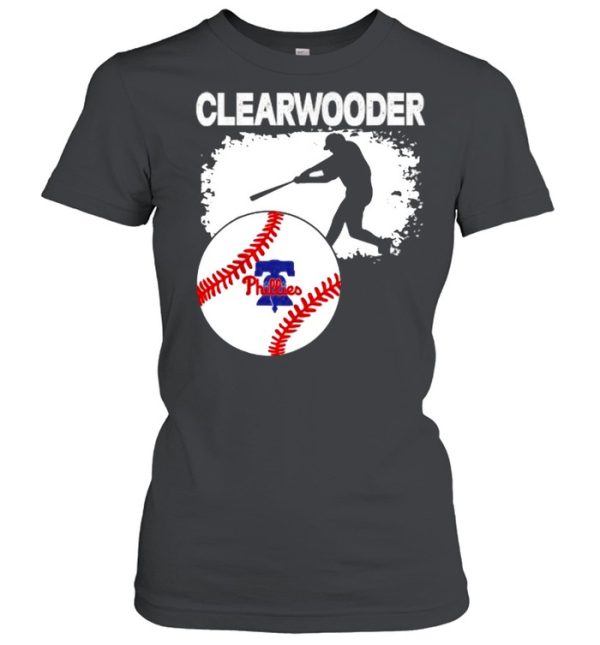 Clearwooder Philly Baseball Tee Clearwater Shirt