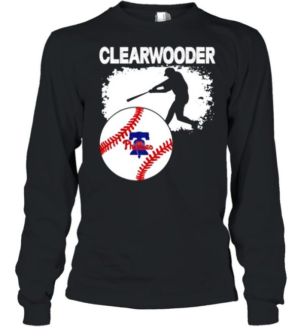 Clearwooder Philly Baseball Tee Clearwater Shirt