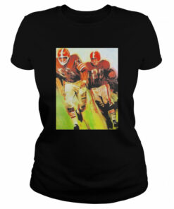 Cleveland Browns 1965 CB Helmet Poster Shirt 2
